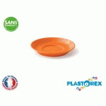 SOUS-TASSE A CAFE 17 CL MELAMINE ORANGE