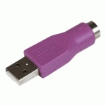 STARTECH.COM ADAPTATEUR PS/2 VERS USB  - ADAPTATEUR DE RECHANGE POUR CLAVIER - PS2 (F) VERS USB A (M) - ADAPTATEUR DE CLAVIER