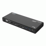 URBAN FACTORY HUBEE PRO - STATION D'ACCUEIL - USB-C 3.1 - 2 X HDMI, 2 X DP - GIGE
