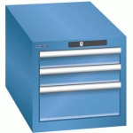 ARMOIRE BLEU CAP. 411X725X383 AVEC 3 TIR. 75KG _ 78.437.040 - LISTA