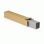 CAISSE CARTON LONGUE DOUBLE CANNELURE LONGUEUR 60 À 150 CM RAJA 70X10X10 CM