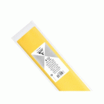 LOT DE 10 - PAPIER DE SOIE, SACHET DE 8 FEUILLES PLIÉES 18G/M2 AU FORMAT 50X75CM - JAUNE CITRON