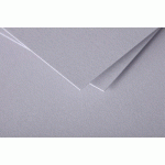 PAQUET DE 20 ENVELOPPES POLLEN 125X138MM 120G/M² - GRIS KOALA - LOT DE 4