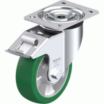 BLICKLE - ROULETTE PIVOTANTE À FREIN Ø 150MM BANDAGE POLYURÉTHANE PU 400KG - L-ALST 150K-FI