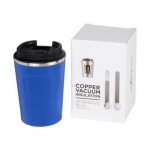 GOBELET AVEC ISOLATION PAR LE VIDE ET COUCHE DE CUIVRE 360ML ÉTANCHE THOR - BLEU - MUG ISOTHERME