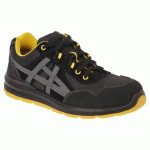 PORTWEST FT50 BASKET DE SÉCURITÉ CUIR EMBOUT ACIER – S1 FO SR NOIR - TAILLE 44