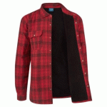PORTWEST KA313 CHEMISE À CARREAUX DOUBLÉE SHERPA KA3 ROUGE - TAILLE XXXL