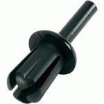 RIVET À EXPANSION KSS SRR0815 Ø DU TROU 8 MM PLASTIQUE NOIR 1 L'ENS.