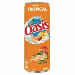 SODA OASIS TROPICAL- CANETTE 33CL