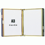 BY TARIFOLD KIT MURAL MÉTAL, A3, ÉQUIPÉ