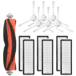 TLILY - 13 PIÈCES POUR B101CN TOUT-EN-UN ASPIRATEUR ET VADROUILLE ROBOT REMPLACEMENT BROSSE LATÉRALE PRINCIPALE FILTRE HEPA PIÈCE DE RECHANGE