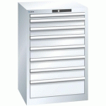 ARMOIRE BLANC PUR 564X572X850 AVEC 8 TIR. 75KG _ 14.250.110 - LISTA