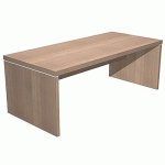 BUREAU DE DIRECTION AVEC PIEDS PANNEAUX ROYAL 180CM - NOYER - ARTARREDI