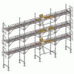 ÉCHAFAUDAGE FAÇADIER AERIS 45 - LOT 104 M2