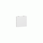 LEGRAND OBTURATEUR PROGRAMME MOSAIC 2 MODULES BLANC 077071