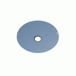 PANNEAU ACOUSTIQUE SUSPENDU À PLAT AVEC ÉCLAIRAGE LED INTÉGRÉ QUEEN FLEXMUTE DIAMÈTRE 90 CM EN PET 12 MM- BLEU CIEL