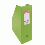 LOT DE 10 - RANGE-REVUES ESSELTE CLASSIC-BOX VERT ANIS DOS 10 CM