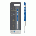 RECHARGE D'ENCRE QUINK POUR STYLO GEL PARKER - BLEU