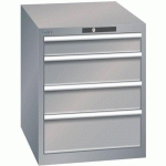 ARMOIRE GRIS PIGEON 564X725X700 AVEC 4 TIR. 75KG - LISTA