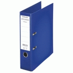 CLASSEUR A LEVIER ESSELTE CHROMOS PLUS - POLYPROPYLENE - DOS 8 CM - A4 - BLEU
