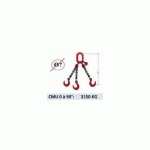 ELINGUE CHAINE 3 BRINS - CROCHETS FONDERIE - CMU 3150 KG (CLASSE 80)
