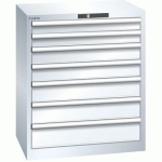 ARMOIRE BLANC PUR 717X572X850 AVEC 7 TIR. 75KG _ 78.572.110 - LISTA