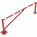 BARRIÈRE PIVOTANTE À BÉTONNER POUR CADENAS - 3000 MM - SCHAKE