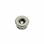 BOUCHON À 6 PANS CREUX 0919 LAITON NICKELÉ MÂLE 3/8" BSPP CYLINDRIQUE PARKER LEGRIS