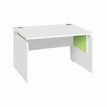 BUREAU DROIT INEO BLANC L 120 CM