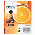EPSON 33XL CARTOUCHE HAUTE CAPACITÉ NOIRE POUR IMPRIMANTE JET D'ENCRE