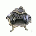 FAUTEUIL BAROQUE DORÉ VCTORIA