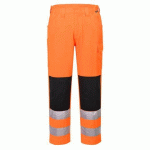 LOT DE 2 - PORTWEST ES046 ES1 ESSENTIAL PANTALON DE TRAVAIL HAUTE VISIBILITÉ ORANGE - TAILLE 34 - STANDARD