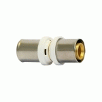 MANCHON ÉGAL À SERTIR POUR TUBE PER DN16 - SOMATHERM - 330916