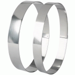 MATFER - OVALE À ENTREMET INOX 35 X 190 X 120 MM - 372803