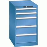 ARMOIRE BLEU CAP. 411X572X700 AVEC 5 TIR. 75KG _ 78.420.040 - LISTA