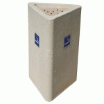 CENDRIER BÉTON TRIFACIO - MANUTAN COLLECTIVITÉS