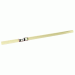 LOT DE 12 - NAPPE EN ROULEAU PAPIER DAMASSÉ - 6X1,18M - IVOIRE