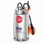 POMPE DE RELEVAGE PEDROLLO RX M 220 VORTEX EAUX USÉES FLOTTEUR INTÉGRÉ 220V 6 M3/H 0.37 KW