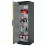 ARMOIRE SÉCURITÉ Q-PEGASUS-90 Q90.195.060.WDAC GRIS/JAUNE - ASECOS