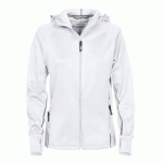 JAMES HARVEST NORTHDERRY VESTE POLAIRE FEMMES BLANC - TAILLE S