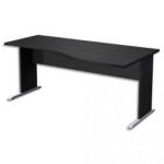 MT INTERNATIONAL BUREAU VAGUE CONCEPT RETOUR DROIT PIÉTEMENT L 180X76X50 CM NOIR FRÊNE