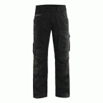 PANTALON DE TRAVAIL SERVICES STRETCH NOIR/GRIS FONCÉ TAILLE 64C - BLAKLADER