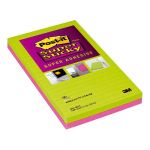 POST-IT® BLOC DE 45 NOTES ADHÉSIVES SUPER STICKY - 125 X 200 MM - COULEUR ARC-EN-CIEL