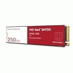 WD RED SN700 WDS250G1R0C - SSD - 250 GO - PCIE 3.0 X4 (NVME)