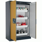 ARMOIRE SÉCURITÉ Q-PEGASUS-90 Q90.195.120.WDAC GRIS/JAUNE - ASECOS