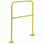 BARRIÈRE DE PROTECTION SUR PLATINE JAUNE NOIR -15M/40 MM - MOTTEZ