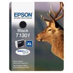 EPSON CARTOUCHE D'ENCRE CERF T1301 N (C13T13014010) - DURABRITE ULTRA - COULEUR: NOIR (LOT DE 2 CARTOUCHES)