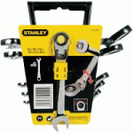 JEU DE 6 CLÉS MIXTES À CLIQUET À TÊTE INDEXABLE - STANLEY