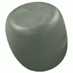 POUF GALET DE PAUL Ø 35 CM SAUGE RAL 7033