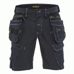 SHORT X1900 ARTISAN STRETCH 2D MARINE/NOIR TAILLE 40 - BLAKLADER